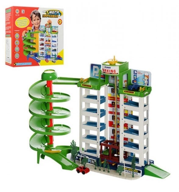 Детский игровой набор автомобильный трек Joy Toy Гараж "Мега парковка" 6 этажей , 4 машинки, спиральный заезд, подъемник 922
Детский игровой набор автомобильный трек Joy Toy Гараж "Мега парковка" 6 этажей , 4 машинки, спиральный заезд, подъемник 922