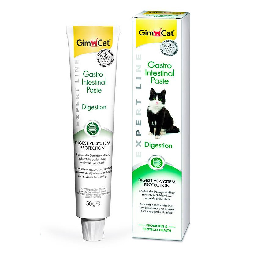 Паста для улучшения пищеварения Expert Line Gastro Intestinal 50 г GimCat BGL-GP-157
Паста для улучшения пищеварения Expert Line Gastro Intestinal 50 г GimCat BGL-GP-157