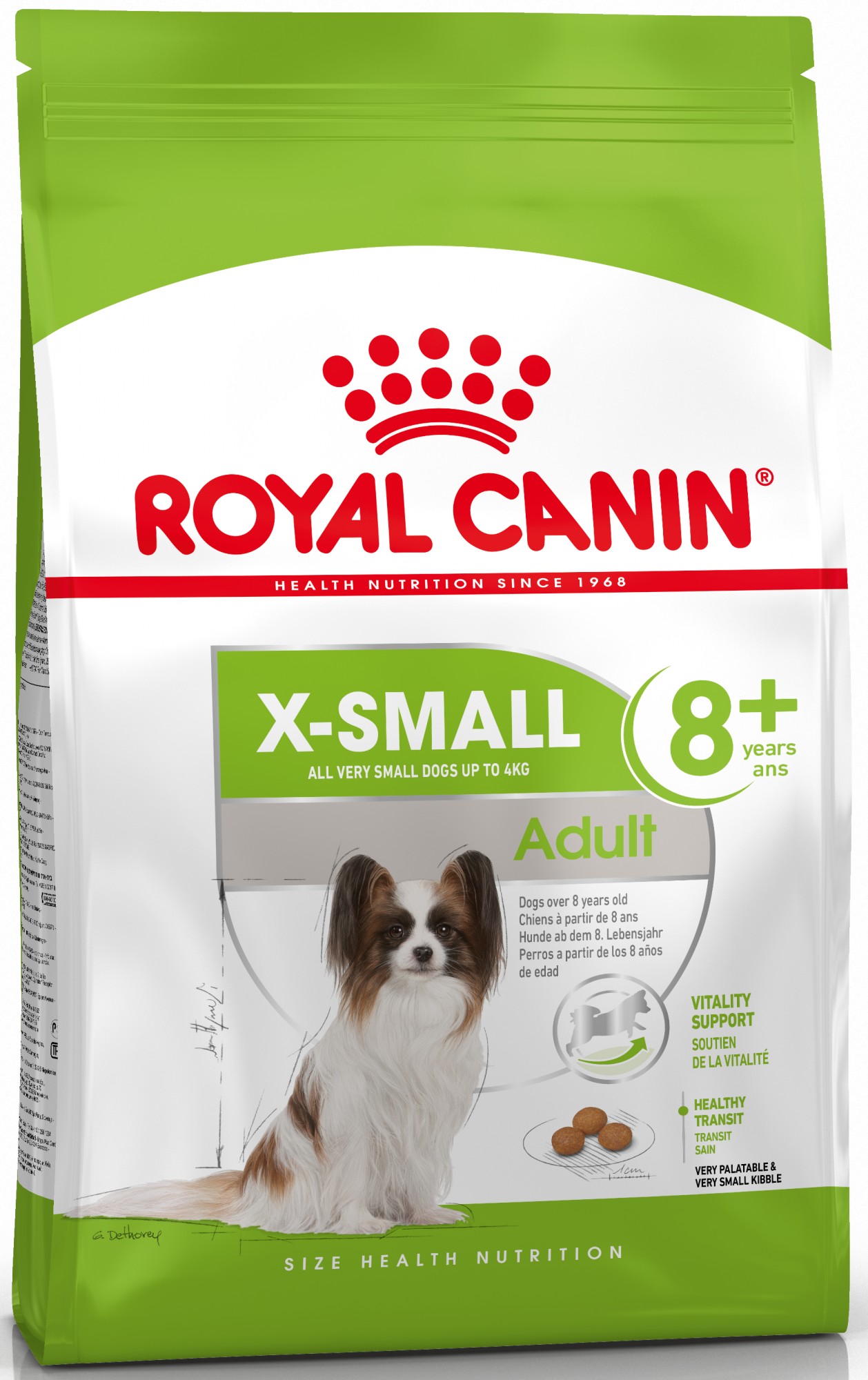 Сухой корм Royal Canin X-Small Adult 8+ для собак миниатюрных размеров от 8 лет 3 кг (3182550831352)
Сухой корм Royal Canin X-Small Adult 8+ для собак миниатюрных размеров от 8 лет 3 кг (3182550831352)