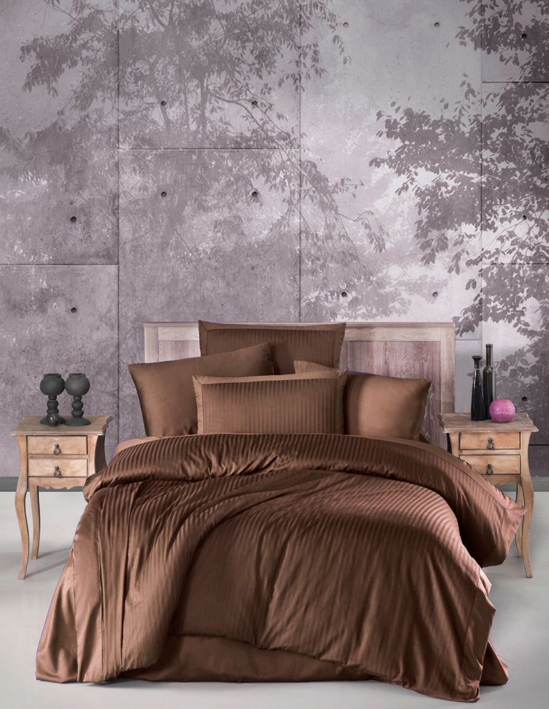 Комплект постельного белья Ecosse Satin Евро сатин кофейный арт.2013_akahve_light_brown
Комплект постельного белья Ecosse Satin Евро сатин кофейный арт.2013_akahve_light_brown