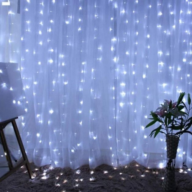 Светодиодная гирлянда Водопад 2х2м 160 LED на Новый Год оттенок свечения Холодный белый
Светодиодная гирлянда Водопад 2х2м 160 LED на Новый Год оттенок свечения Холодный белый