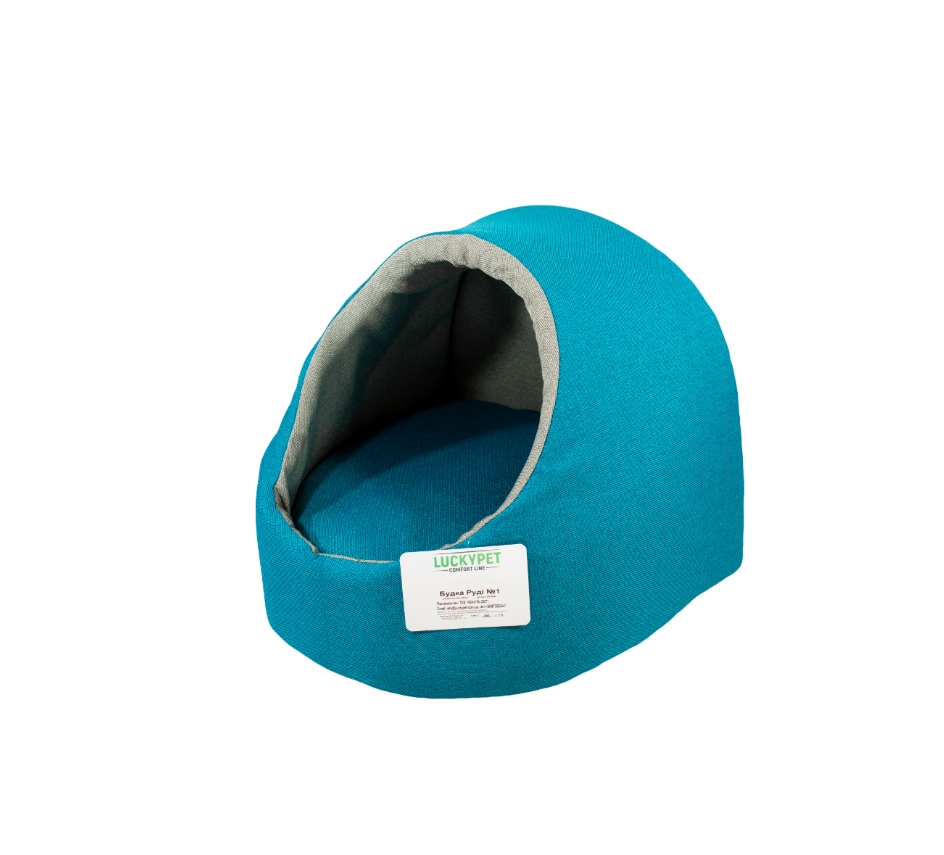 Будка №1 для собак и котов Руди Бирюзовая Lucky Pet 36х37х32 см Lucky Pet BGL-LP-151
Будка №1 для собак и котов Руди Бирюзовая Lucky Pet 36х37х32 см Lucky Pet BGL-LP-151