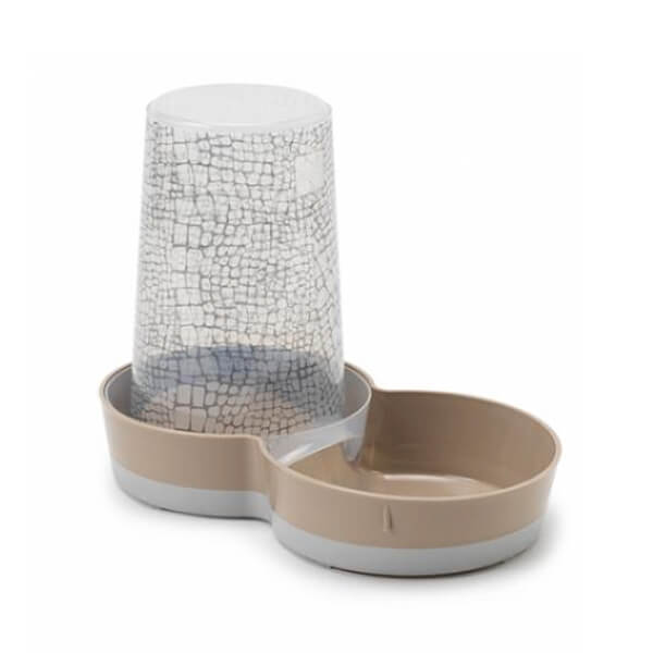 "Tasty Jumbo WildLife" 2в1 автокормушка/автопоилка для собак и котов светло-коричневый 3.79 л Moderna BGL-MD-38 
"Tasty Jumbo WildLife" 2в1 автокормушка/автопоилка для собак и котов светло-коричневый 3.79 л Moderna BGL-MD-38