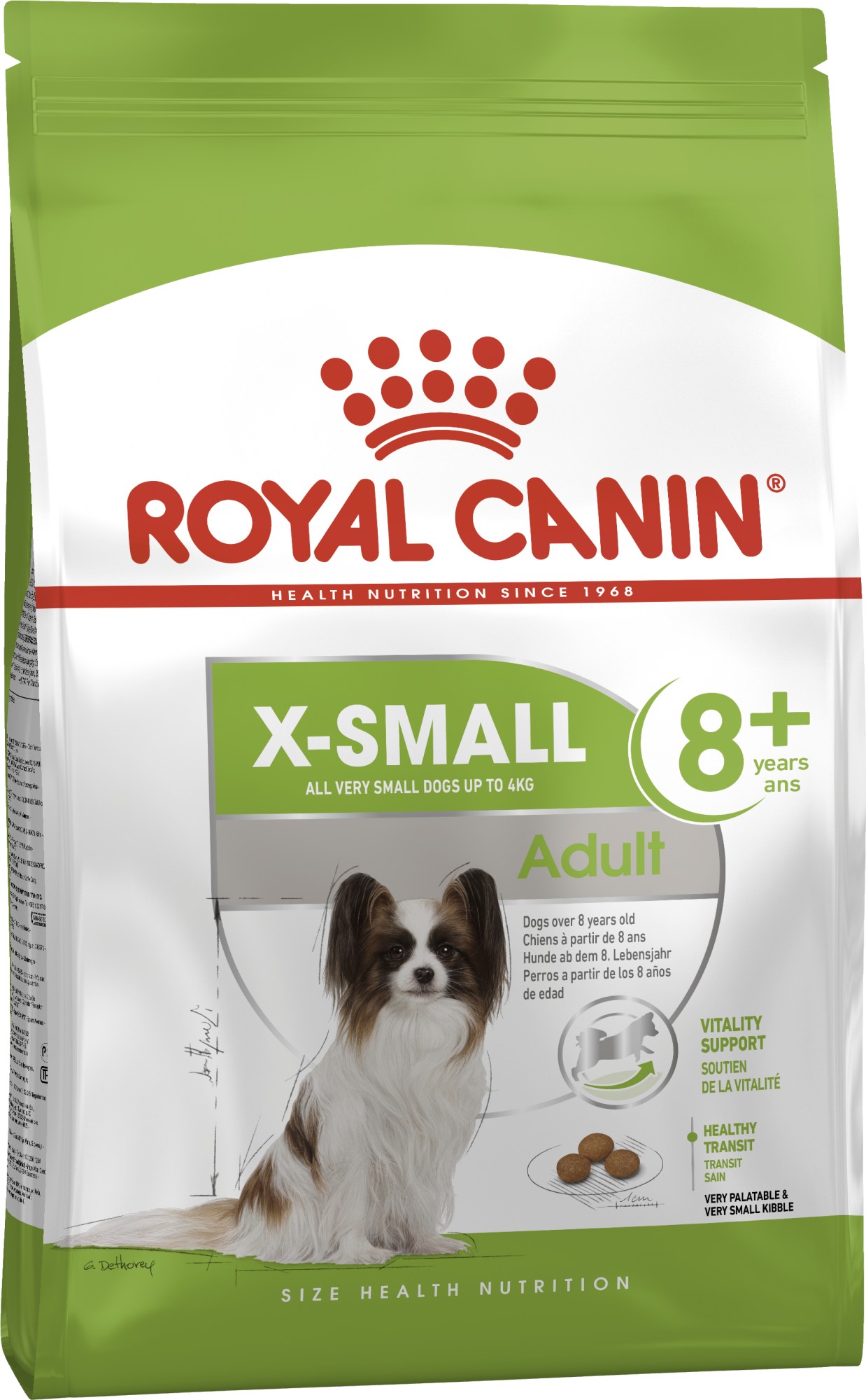 Сухой корм для собак Royal Canin X-Small Adult 8+ Фасовка 3 кг для возрастных собак миниатюрных пород весом до 4 кг старше 8 лет
Сухой корм для собак Royal Canin X-Small Adult 8+ Фасовка 3 кг для возрастных собак миниатюрных пород весом до 4 кг старше 8 лет