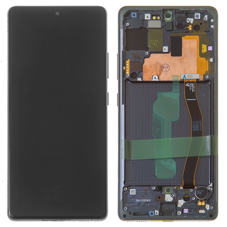 Дисплей для Samsung S10 Lite G770 Black GH82 21672A с рамкой Service Original
Дисплей для Samsung S10 Lite G770 Black GH82 21672A с рамкой Service Original