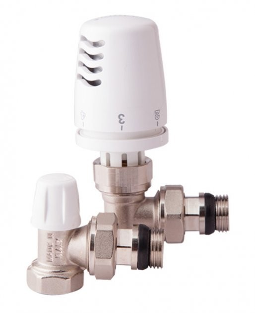 Термостатический комплект с антипротечкой угловой Icma Kit-G 1/2" (82KITGAD061100)
Термостатический комплект с антипротечкой угловой Icma Kit-G 1/2" (82KITGAD061100)