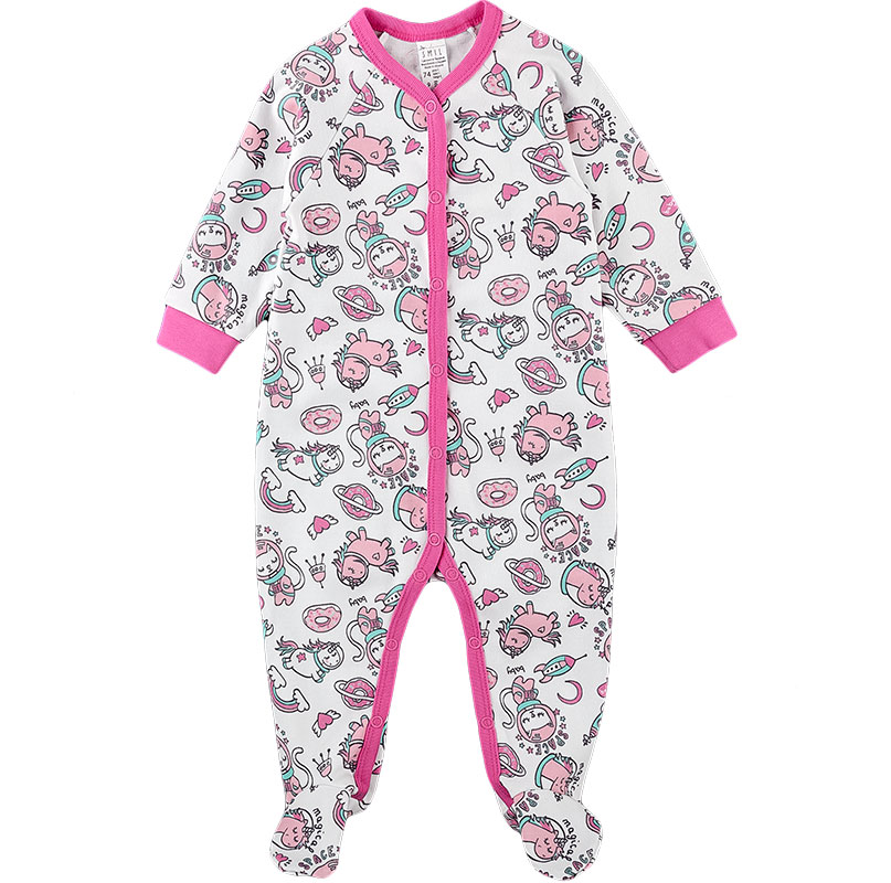 Комбинезон (человечек) для девочки SMIL 68 см рисунок на белом 
Комбинезон (человечек) для девочки SMIL 68 см рисунок на белом