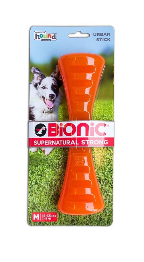 Сверхпрочная игрушка для собак гантель оранжевая Bionic Opaque Stick M Bionic BGL-PT-38
Сверхпрочная игрушка для собак гантель оранжевая Bionic Opaque Stick M Bionic BGL-PT-38