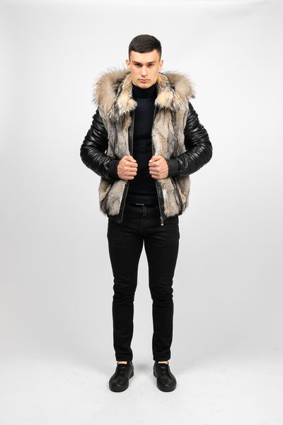 Куртка бомбер PARKA+ 01319 с мехом волка Чорний, Куртка бомбер PARKA+ 01319 с мехом волка Чорний 56
Куртка бомбер PARKA+ 01319 с мехом волка Чорний, Куртка бомбер PARKA+ 01319 с мехом волка Чорний 56