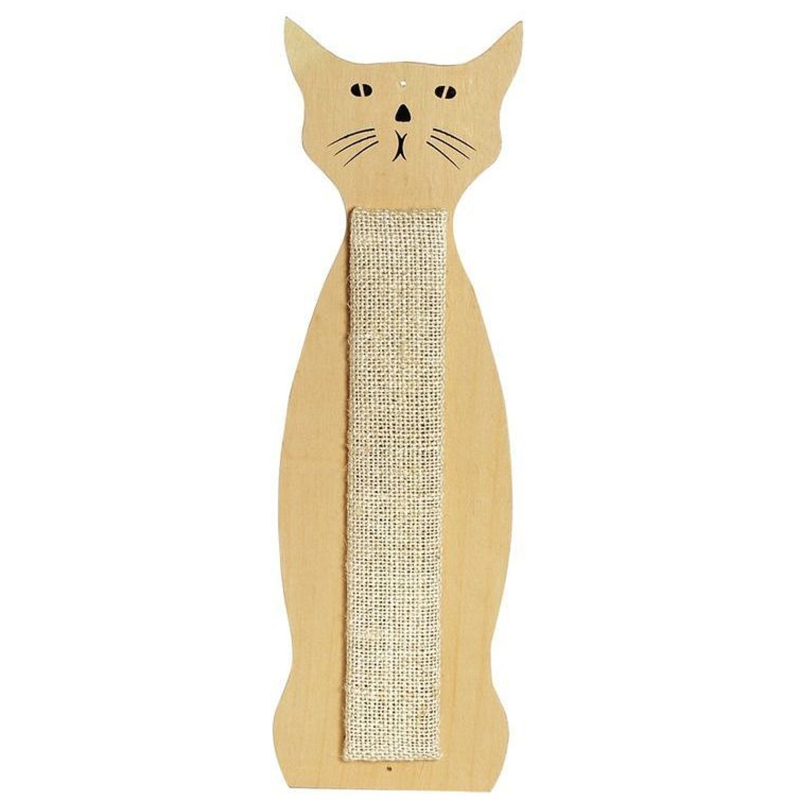Настенная когтеточка для котов Scratching Sisal Cat Shape 59 x 21 см Flamingo BGL-KF-511
Настенная когтеточка для котов Scratching Sisal Cat Shape 59 x 21 см Flamingo BGL-KF-511