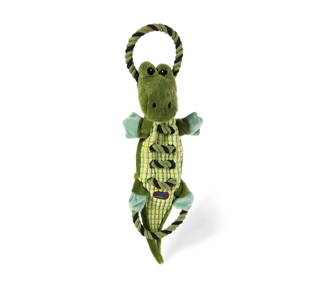 Игрушка с пищалкой для собак крокодил Charming Pet Gator Ropes-A-Go-Go 57 x 23 x 8 см Charming Pet BGL-CPT-2
Игрушка с пищалкой для собак крокодил Charming Pet Gator Ropes-A-Go-Go 57 x 23 x 8 см Charming Pet BGL-CPT-2