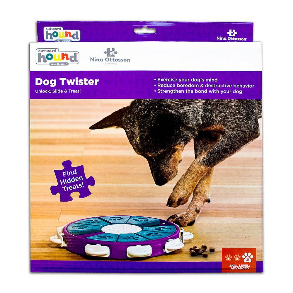 Игрушка головоломка для собак Nina Ottosson Dog Twister 26 x 4.5 см Nina Ottosson BGL-PT-107
Игрушка головоломка для собак Nina Ottosson Dog Twister 26 x 4.5 см Nina Ottosson BGL-PT-107