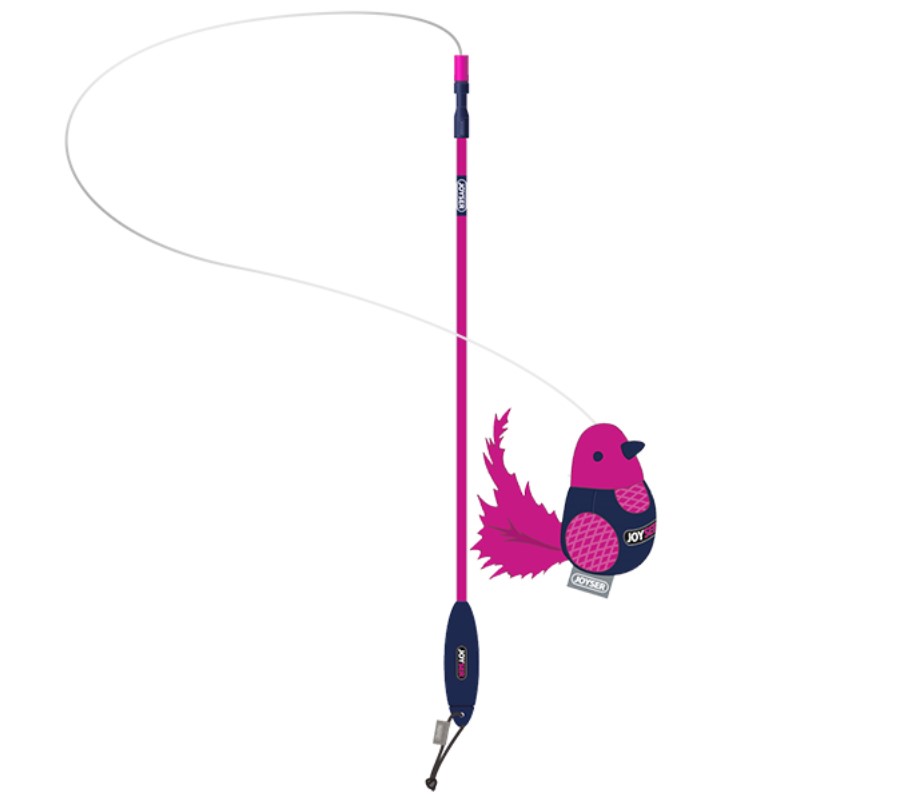 Дразнилка для котов птичка со звуковым чипом Joyser Cat Teaser Bird 56 см - 4.5 x 4.5 x 19 см Joyser BGL-JY-02
Дразнилка для котов птичка со звуковым чипом Joyser Cat Teaser Bird 56 см - 4.5 x 4.5 x 19 см Joyser BGL-JY-02