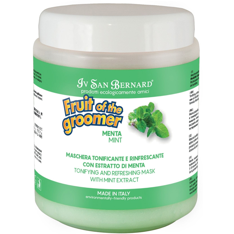 Восстанавливающая и освежающая маска длю шерсти любого типа Mint Fruit of the Groomer 1 л Iv San Bernard BGL-IB-106
Восстанавливающая и освежающая маска длю шерсти любого типа Mint Fruit of the Groomer 1 л Iv San Bernard BGL-IB-106