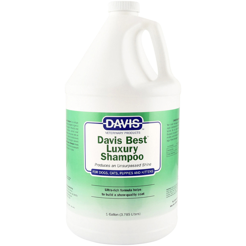 Шампунь для блеска шерсти у собак и котов бест лакшери, концентрат Davis Best Luxury Shampoo 3,8 л Davis BGL-DV-14
Шампунь для блеска шерсти у собак и котов бест лакшери, концентрат Davis Best Luxury Shampoo 3,8 л Davis BGL-DV-14