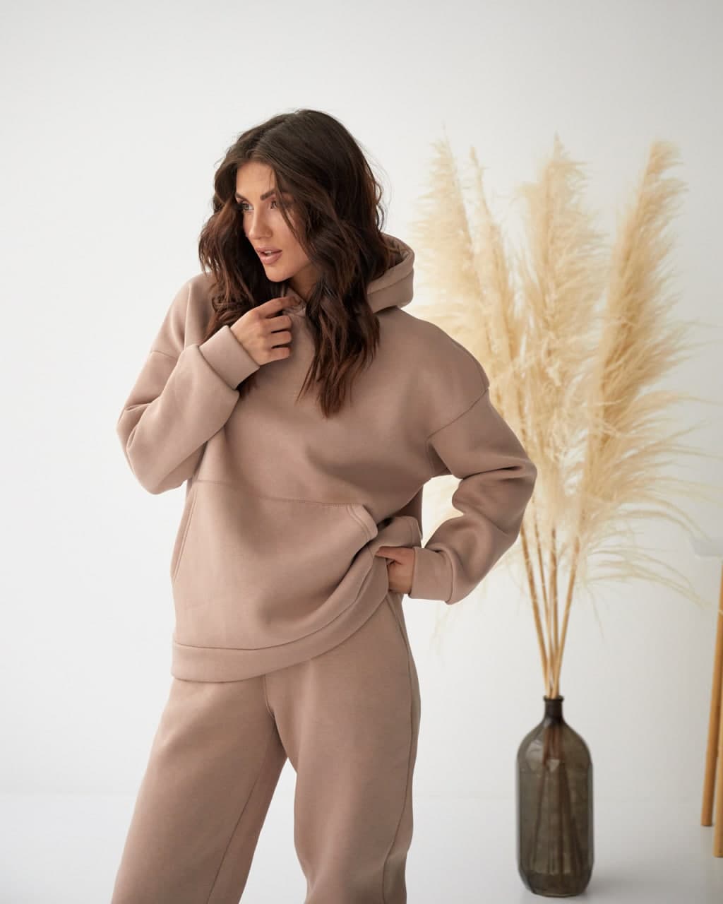 Женский спортивный костюм оверсайз на флисе худи и штаны Oversize Бежевый, Женский спортивный костюм оверсайз на флисе худи и штаны Oversize L Бежевый
Женский спортивный костюм оверсайз на флисе худи и штаны Oversize Бежевый, Женский спортивный костюм оверсайз на флисе худи и штаны Oversize L Бежевый