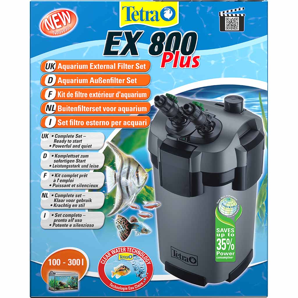 Внешний фильтр для аквариума External EX Plus EX 800 Plus - до 300 л Tetra BGL-TET-541
Внешний фильтр для аквариума External EX Plus EX 800 Plus - до 300 л Tetra BGL-TET-541
