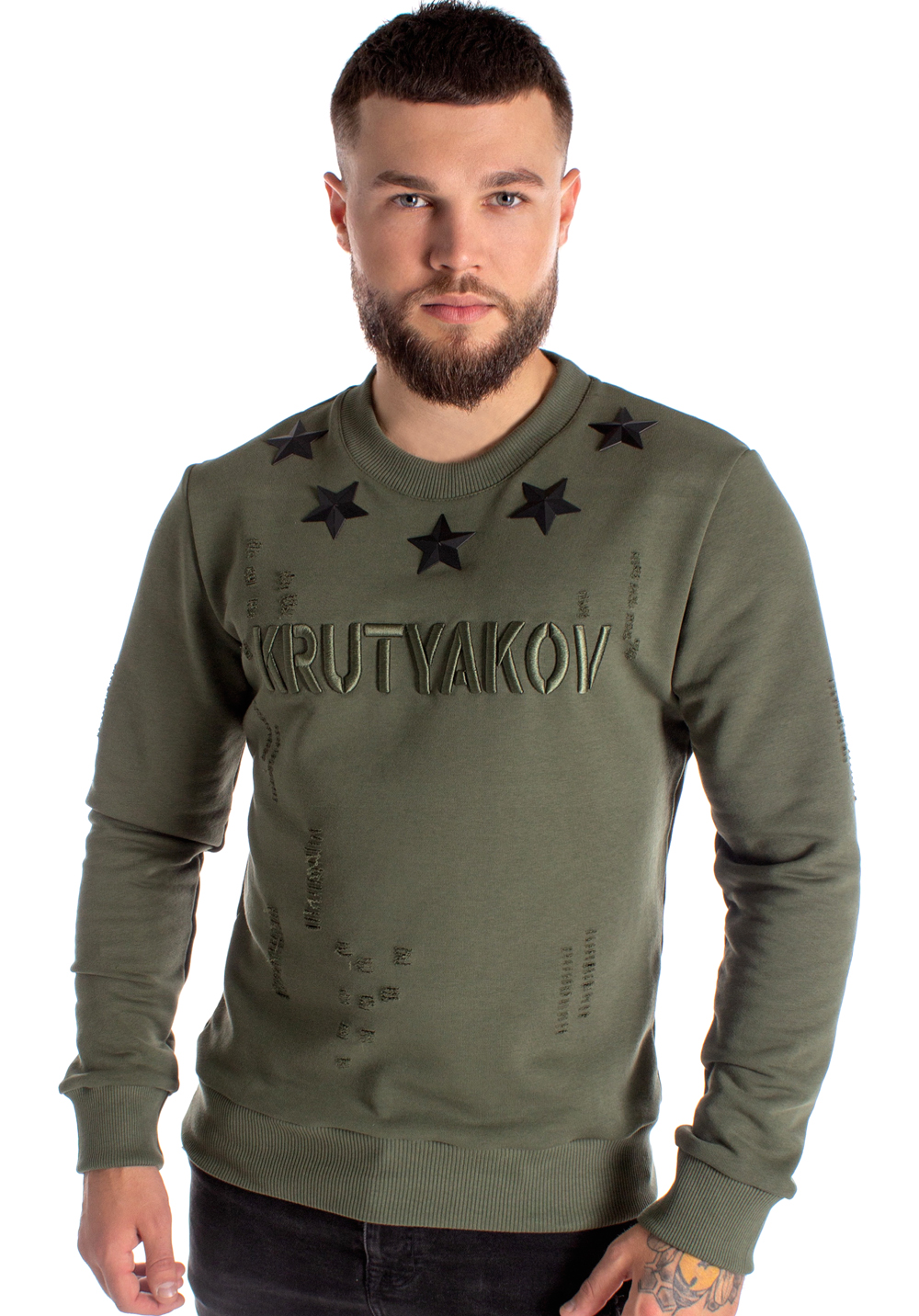 Світшот чоловічий Krutyakov FIVE METAL STARS хакі 2327219, Світшот чоловічий Krutyakov FIVE METAL STARS S хакі 2327219
Світшот чоловічий Krutyakov FIVE METAL STARS хакі 2327219, Світшот чоловічий Krutyakov FIVE METAL STARS S хакі 2327219