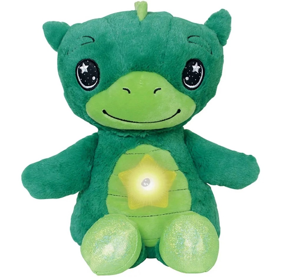 Мягкая плюшевая игрушка ночник-проектор Star Belly Dream Lites Puppy 7 режимов LED подсветки Дракон Зеленый
Мягкая плюшевая игрушка ночник-проектор Star Belly Dream Lites Puppy 7 режимов LED подсветки Дракон Зеленый