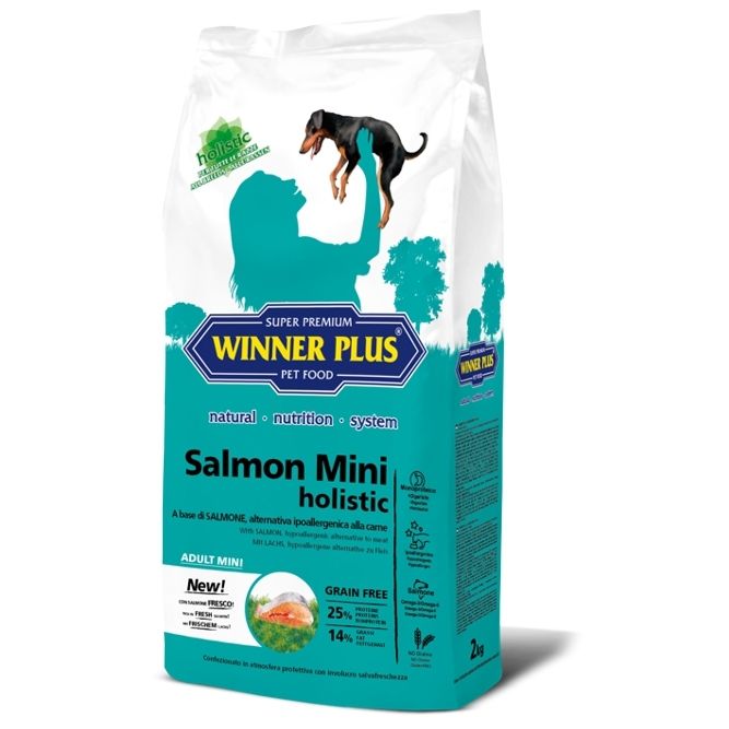 Сухий корм для собак маленьких порід з лососем Winner Plus Salmon Mini holistic (15302) 2 кг
Сухий корм для собак маленьких порід з лососем Winner Plus Salmon Mini holistic (15302) 2 кг