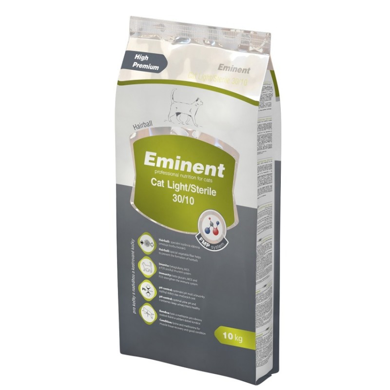Eminent Cat Light / Sterile корм для стерилизованных кошек и котов при избыточном весе 10 кг
Eminent Cat Light / Sterile корм для стерилизованных кошек и котов при избыточном весе 10 кг