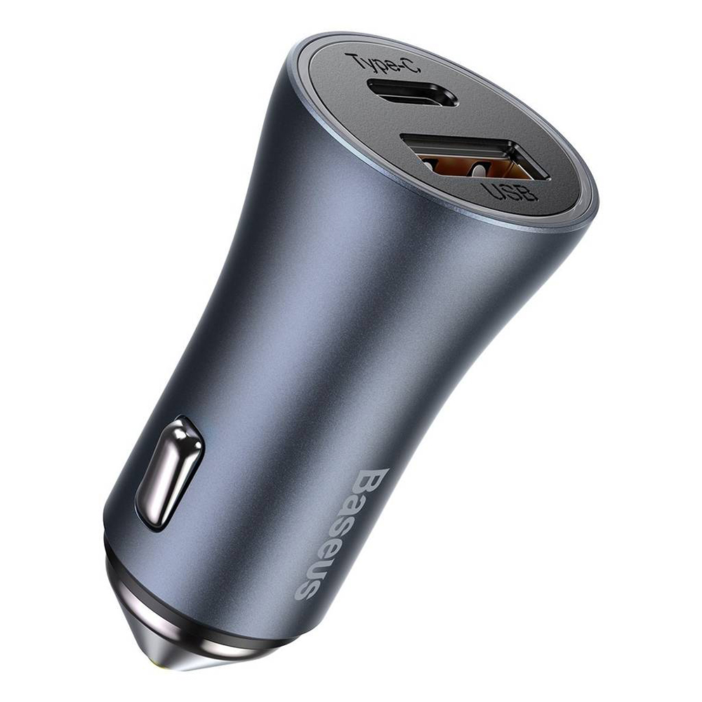 Автомобильное зарядное Baseus Golden Contactor Pro 40W USB-A/USB-C with USB-C to Lightning Cable Dark Gray (TZCCJD-B0G)
Автомобильное зарядное Baseus Golden Contactor Pro 40W USB-A/USB-C with USB-C to Lightning Cable Dark Gray (TZCCJD-B0G)