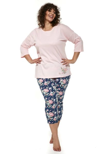 Пижама женская 463-21 3-/288 Flower Cornette розово-синяя, Пижама женская 463-21 3-5XL/288 Flower Cornette розово-синяя 5XL
Пижама женская 463-21 3-/288 Flower Cornette розово-синяя, Пижама женская 463-21 3-5XL/288 Flower Cornette розово-синяя 5XL
