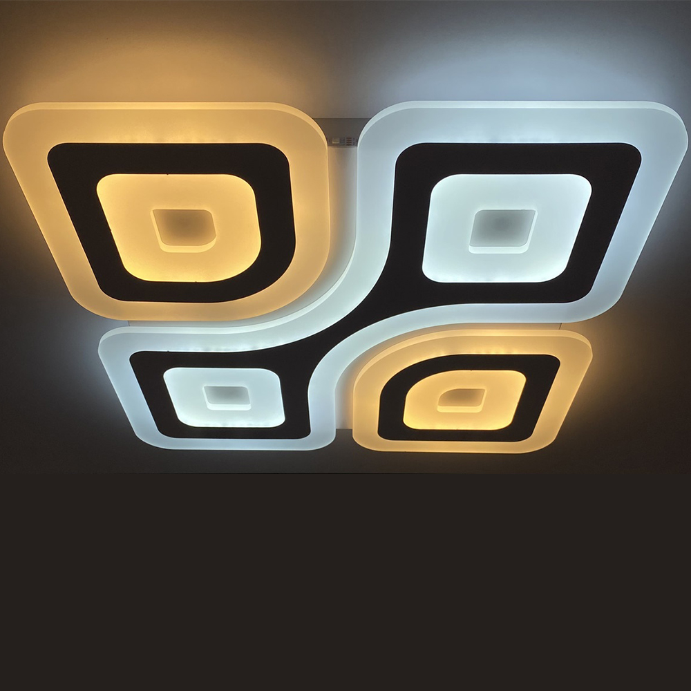 Люстра светодиодная белая с RGB подсветкой и пультом Sneha (997099 80w 3000-6000K)
Люстра светодиодная белая с RGB подсветкой и пультом Sneha (997099 80w 3000-6000K)