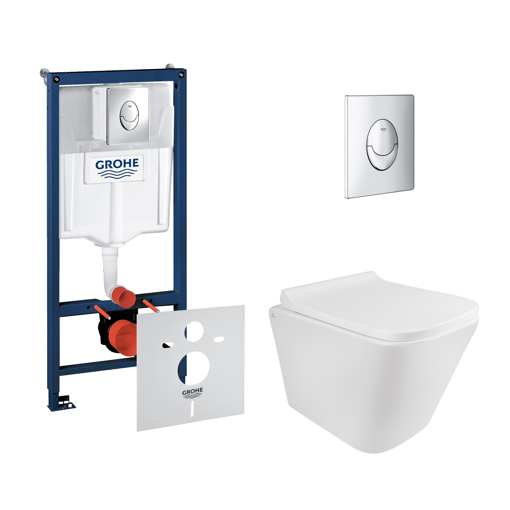 Набор инсталляция 4 в 1 Grohe Rapid SL 38721001 + унитаз с сиденьем Qtap Tern QT1733052ERW
Набор инсталляция 4 в 1 Grohe Rapid SL 38721001 + унитаз с сиденьем Qtap Tern QT1733052ERW