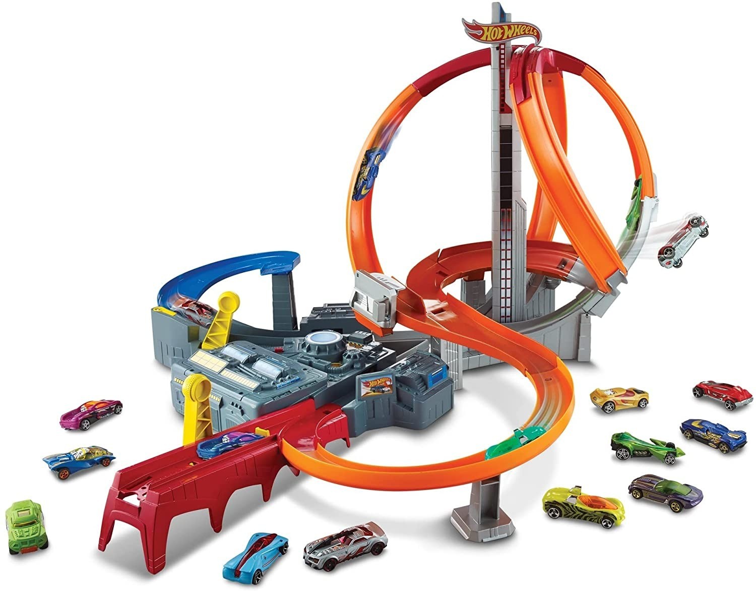 Трек моторизированный Hot Wheels Головокружительные гонки шторм Spin Storm (CDL45)
Трек моторизированный Hot Wheels Головокружительные гонки шторм Spin Storm (CDL45)