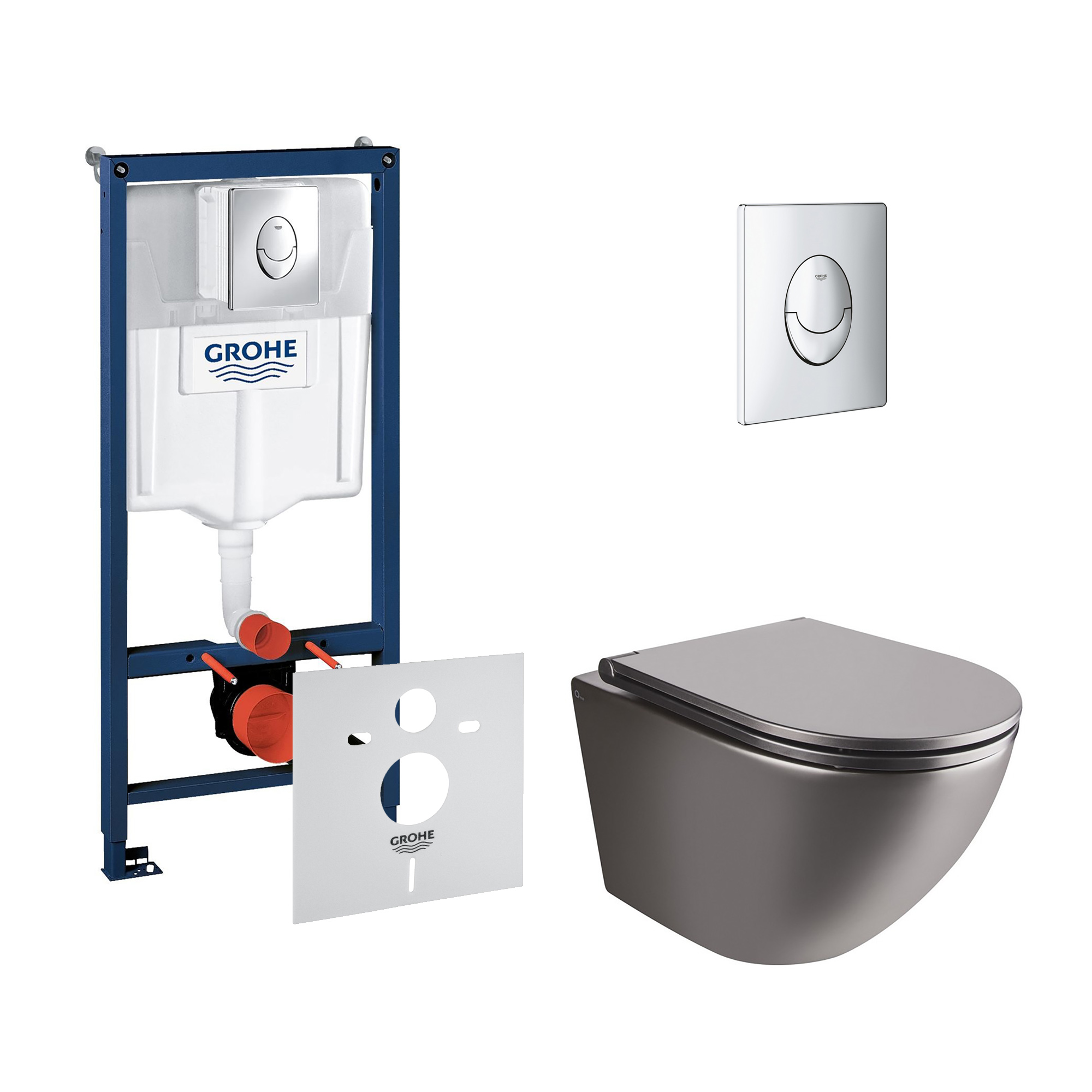 Набор инсталляция 4 в 1 Grohe Rapid SL 38721001 + унитаз с сиденьем Qtap Robin QT1333046ENRMB
Набор инсталляция 4 в 1 Grohe Rapid SL 38721001 + унитаз с сиденьем Qtap Robin QT1333046ENRMB