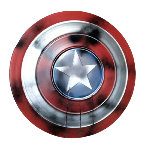 Щит Капітана Америки Endgame металевий з ефектом пошкоджень 47 см Марвел Месники (123365)
Щит Капітана Америки Endgame металевий з ефектом пошкоджень 47 см Марвел Месники (123365)