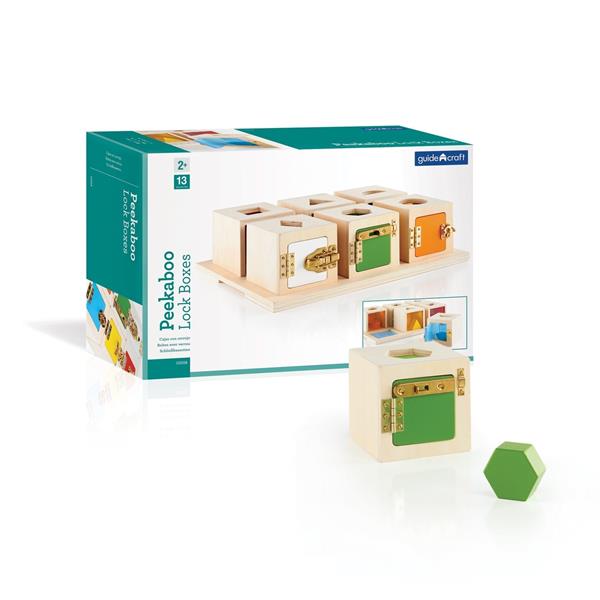 Набір-сортер Guidecraft Manipulatives Коробочки з геометричними фігурами (G5058)
Набір-сортер Guidecraft Manipulatives Коробочки з геометричними фігурами (G5058)