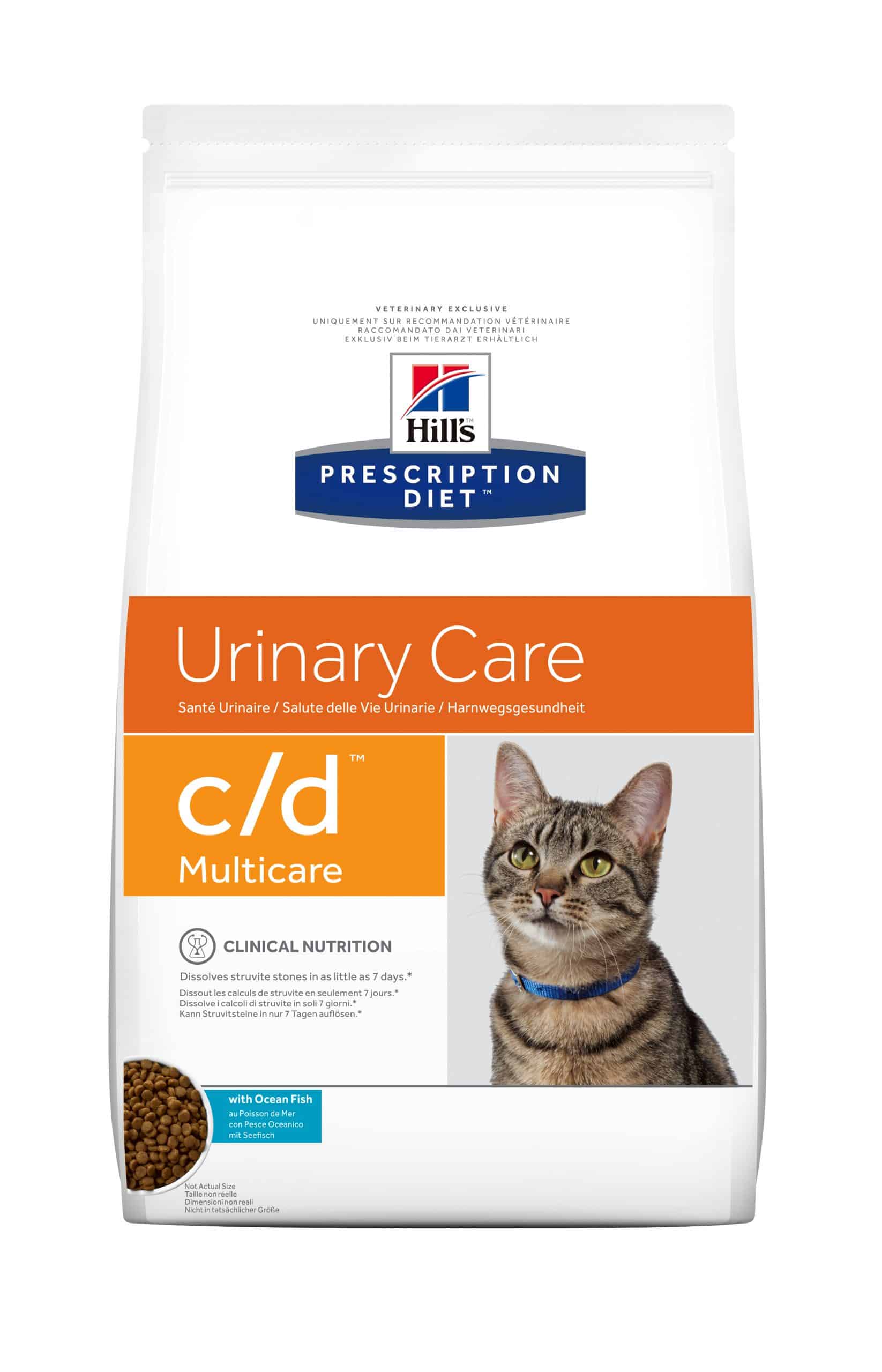 Сухой корм для кошек Prescription Diet c/d Multicare с океанической рыбой Hill’s 1,5 кг (9184)
Сухой корм для кошек Prescription Diet c/d Multicare с океанической рыбой Hill’s 1,5 кг (9184)