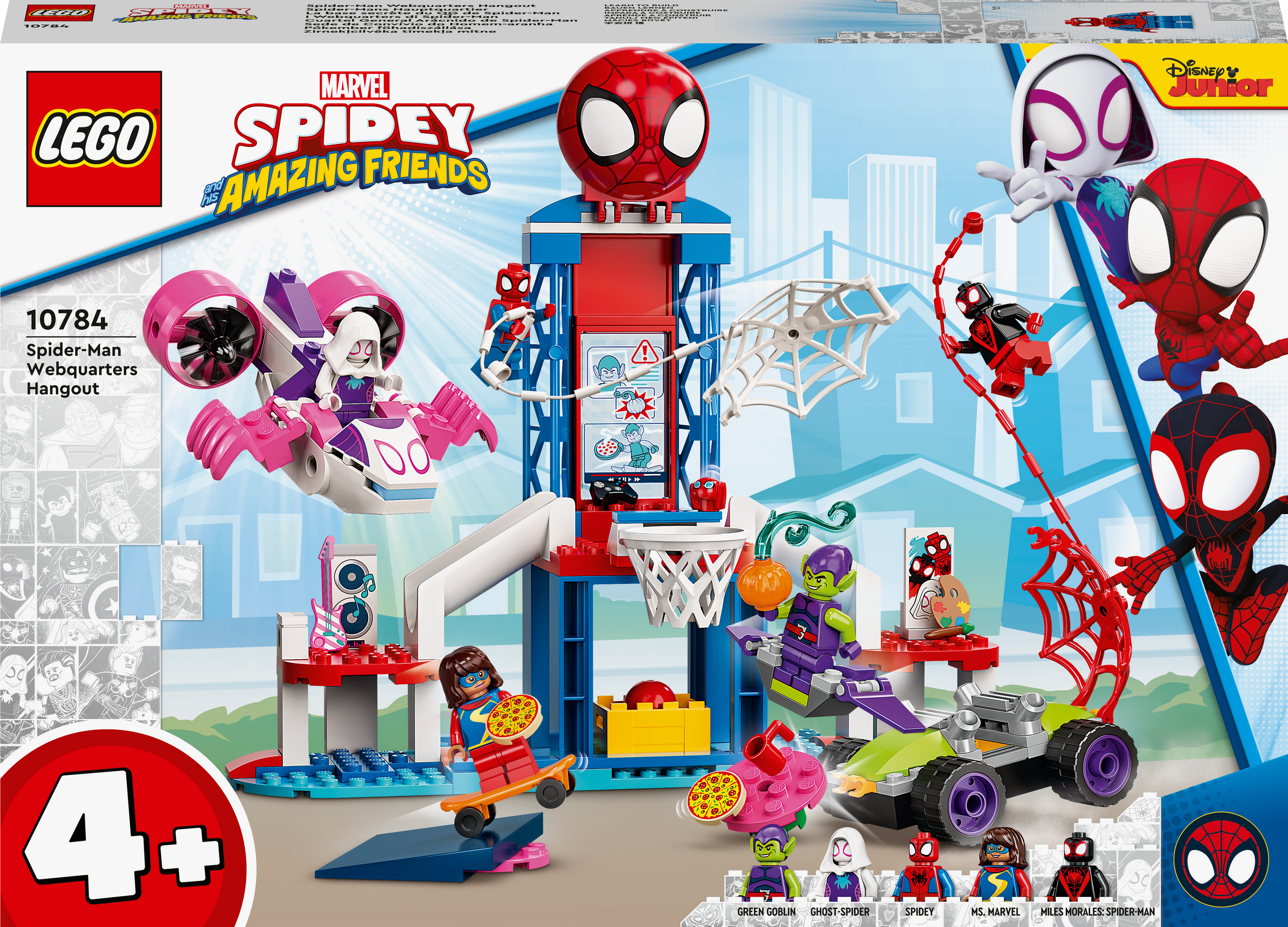 Конструктор LEGO Super Heroes Marvel Вечеринка в штабе Человека-Паука 155 деталей (10784)
Конструктор LEGO Super Heroes Marvel Вечеринка в штабе Человека-Паука 155 деталей (10784)