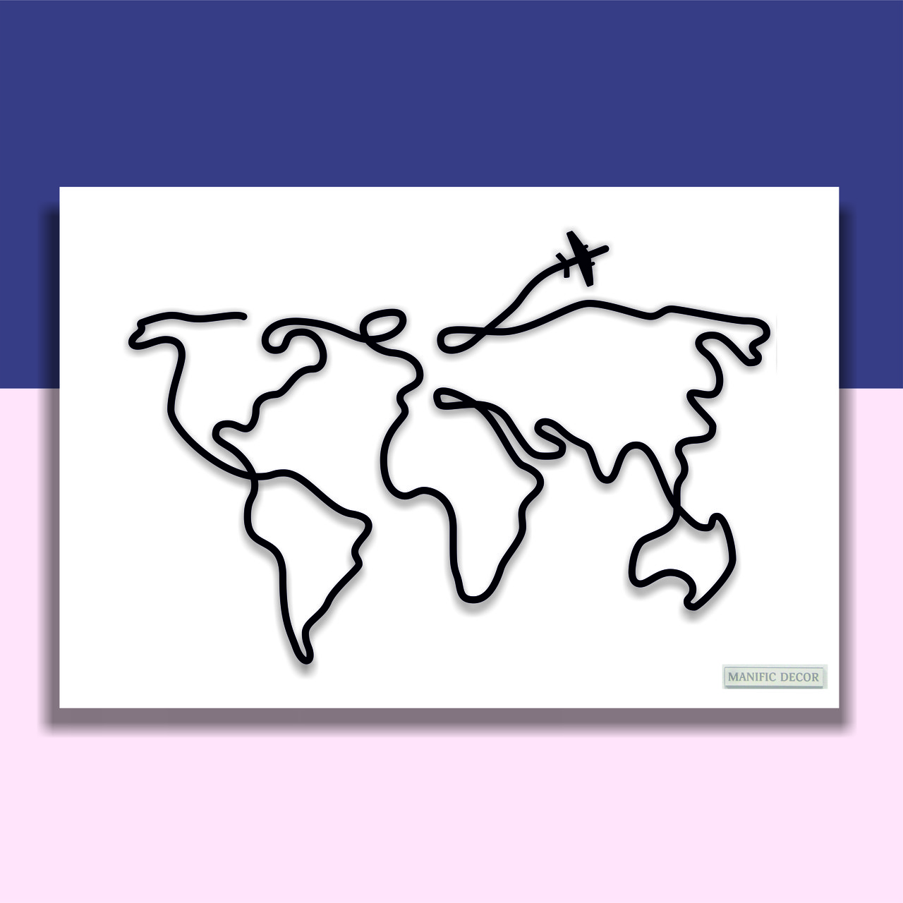 Картина интерьерная абстрактная настенная арт панно на холсте Manific Decor Map of the World / Карта мира 80*60 см
Картина интерьерная абстрактная настенная арт панно на холсте Manific Decor Map of the World / Карта мира 80*60 см