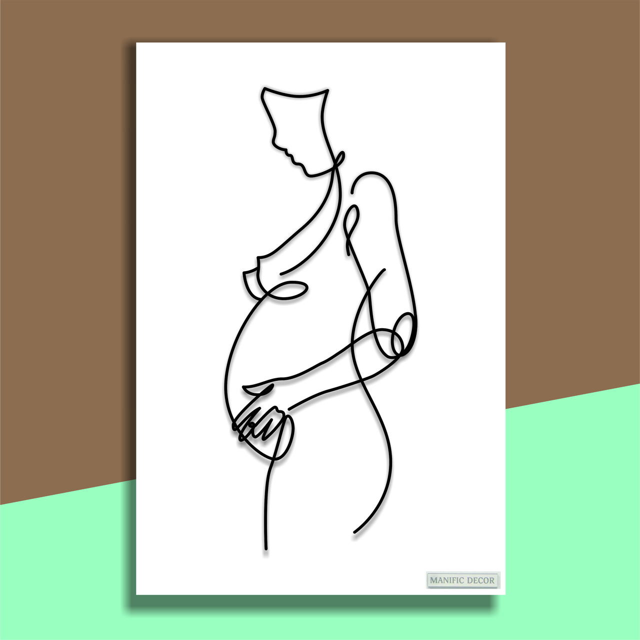 Картина интерьерная абстрактная настенная арт панно на холсте Manific Decor Pregnancy / Беременность 40*60 см
Картина интерьерная абстрактная настенная арт панно на холсте Manific Decor Pregnancy / Беременность 40*60 см