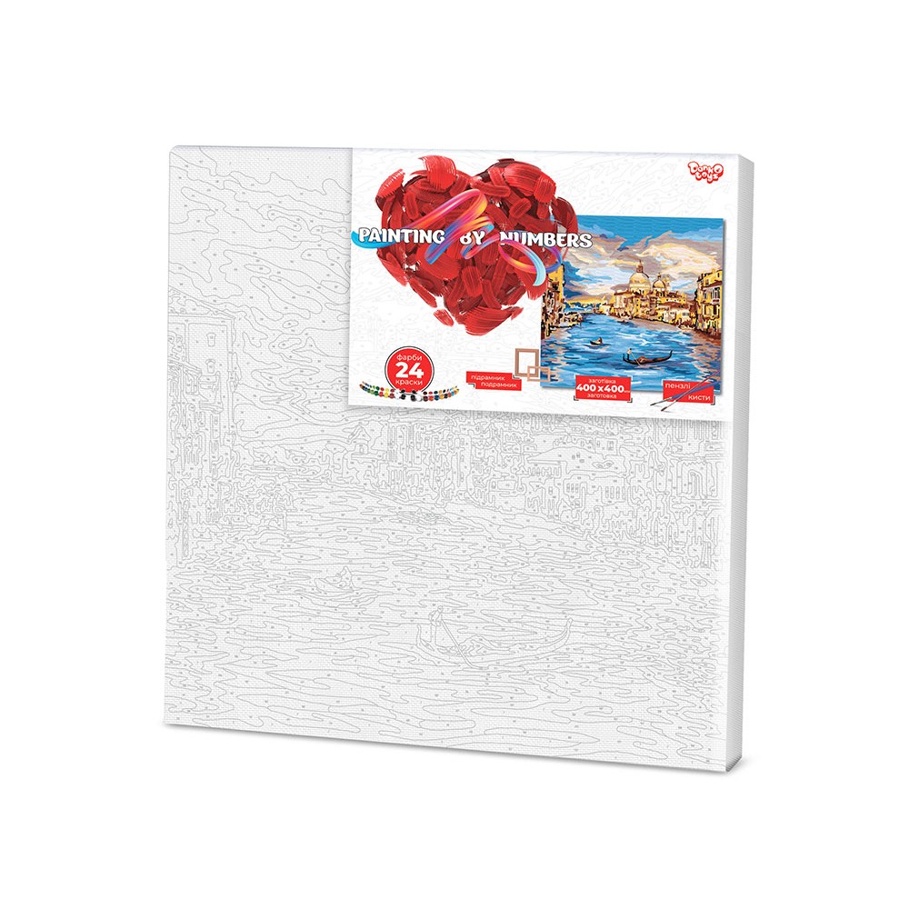 Картина по номерам №4 "Венеция", 40*40см, эконом, в термопакете Danko Toys KpNe-02-04
Картина по номерам №4 "Венеция", 40*40см, эконом, в термопакете Danko Toys KpNe-02-04