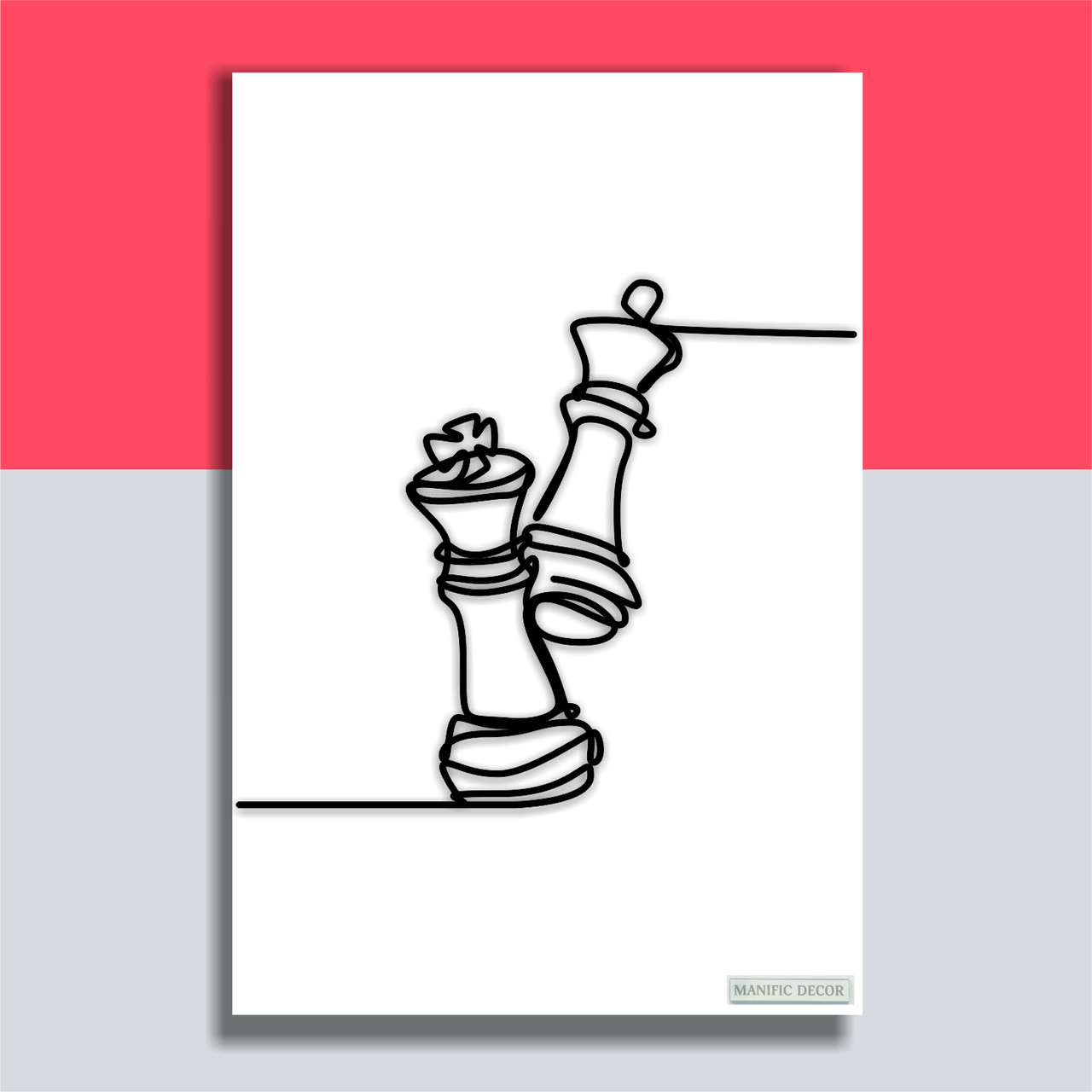 Картина интерьерная абстрактная настенная арт панно на холсте Manific Decor Chess pieces/ Шахматные фигуры 40*60 см
Картина интерьерная абстрактная настенная арт панно на холсте Manific Decor Chess pieces/ Шахматные фигуры 40*60 см