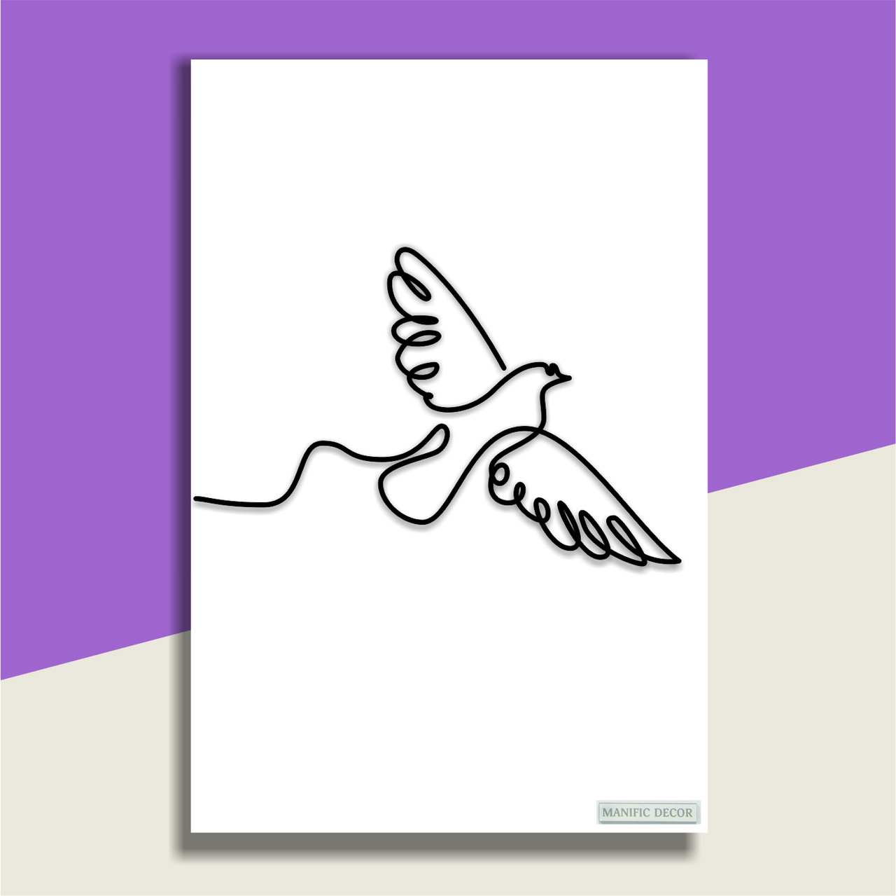 Картина интерьерная абстрактная настенная арт панно на холсте Manific Decor Dove of peace / Голубь мира 60*80 см
Картина интерьерная абстрактная настенная арт панно на холсте Manific Decor Dove of peace / Голубь мира 60*80 см