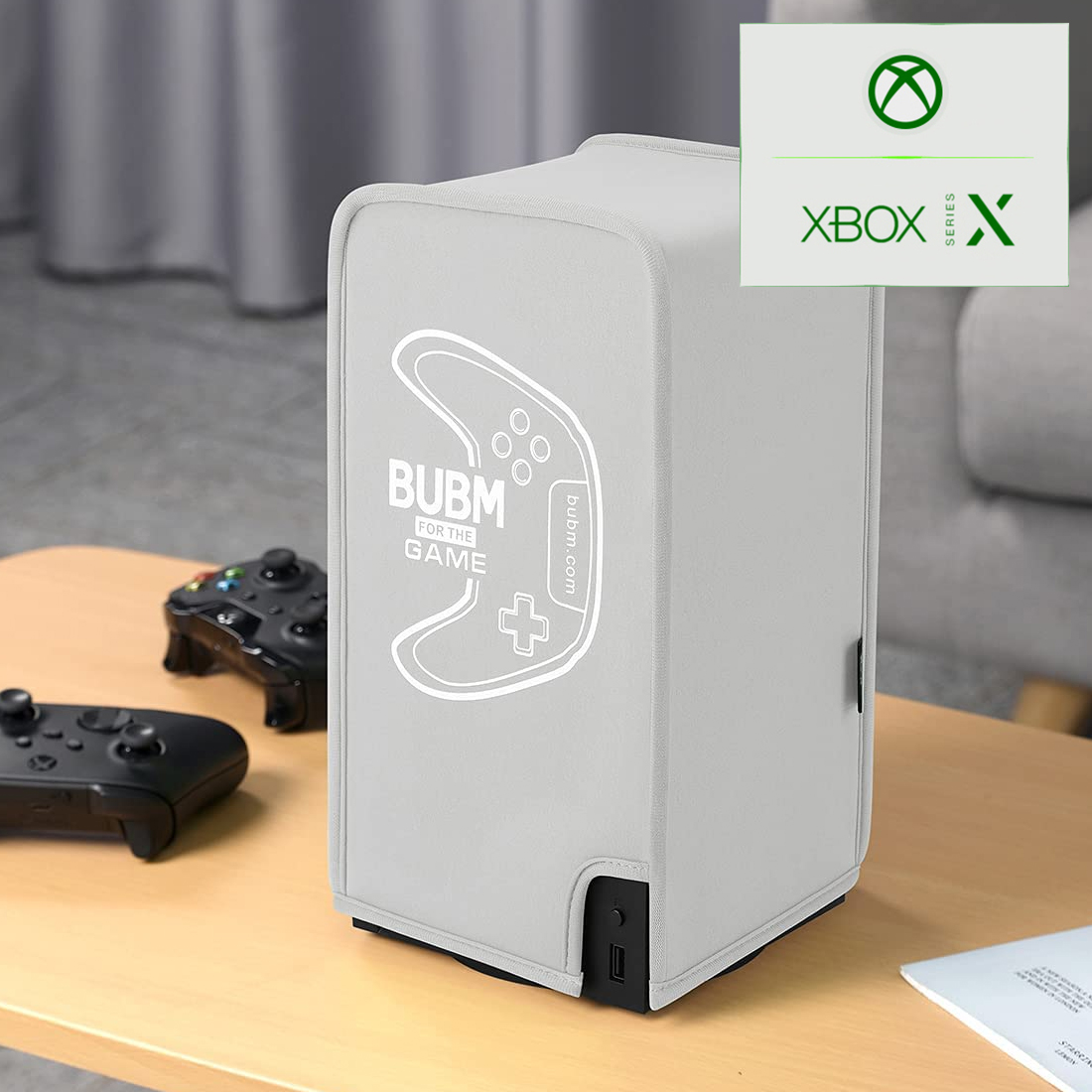 Пылезащитный серый кейс-чехол BUBM для игровой консоли-приставки Microsoft Xbox Series X
Пылезащитный серый кейс-чехол BUBM для игровой консоли-приставки Microsoft Xbox Series X