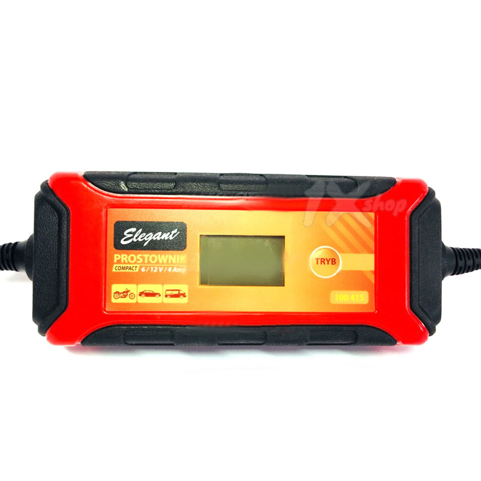 Импульсное зарядное устройство для автомобильного аккумулятора Elegant Compact 100 405
Импульсное зарядное устройство для автомобильного аккумулятора Elegant Compact 100 405