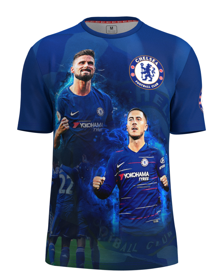 Футболка детская футбольная RIGO SPORTS FASHION CHELSEA Синяя с принтом 152 см (SF.CHELSEA1.M.01)
Футболка детская футбольная RIGO SPORTS FASHION CHELSEA Синяя с принтом 152 см (SF.CHELSEA1.M.01)