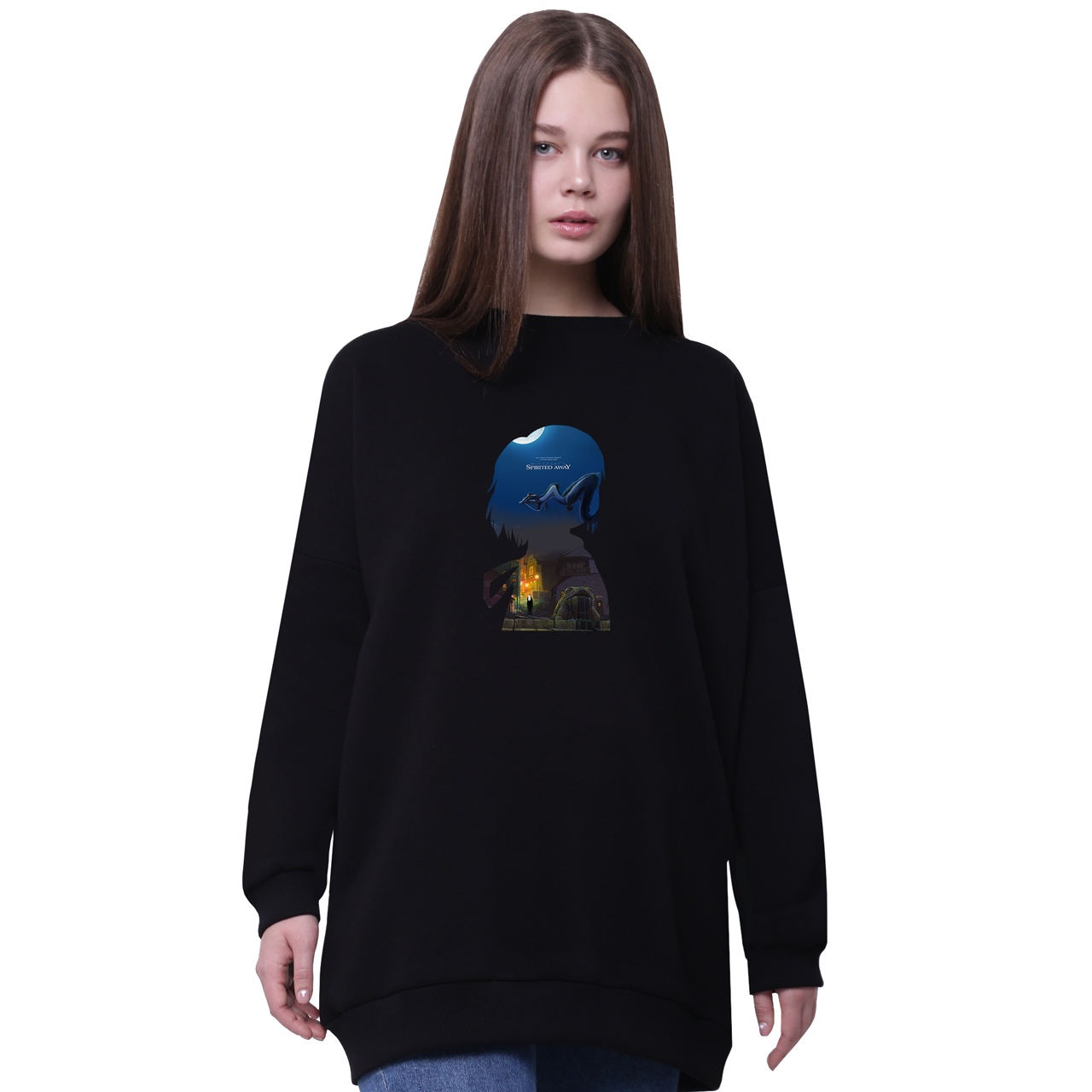 Свитшот для девочек удлиненный Унесённые призраками (Spirited Away) Черный (35963-2828-2) 140 см
Свитшот для девочек удлиненный Унесённые призраками (Spirited Away) Черный (35963-2828-2) 140 см