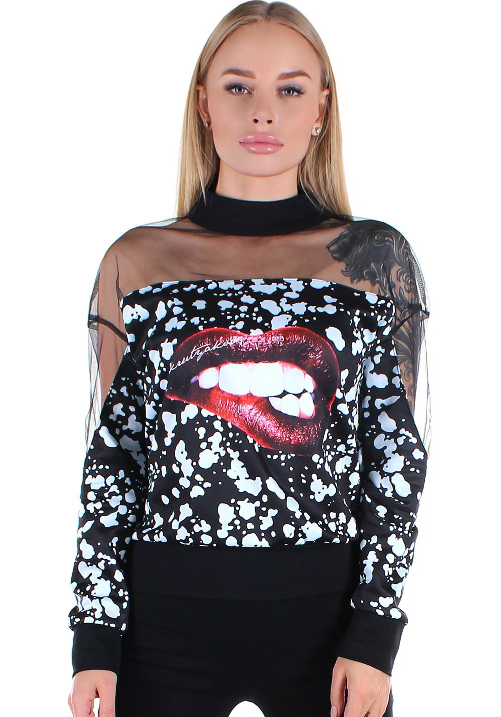 Світшот жіночий Krutyakov LIPS SPOTS чорний 1792115, Світшот жіночий Krutyakov LIPS SPOTS XS чорний 1792115
Світшот жіночий Krutyakov LIPS SPOTS чорний 1792115, Світшот жіночий Krutyakov LIPS SPOTS XS чорний 1792115