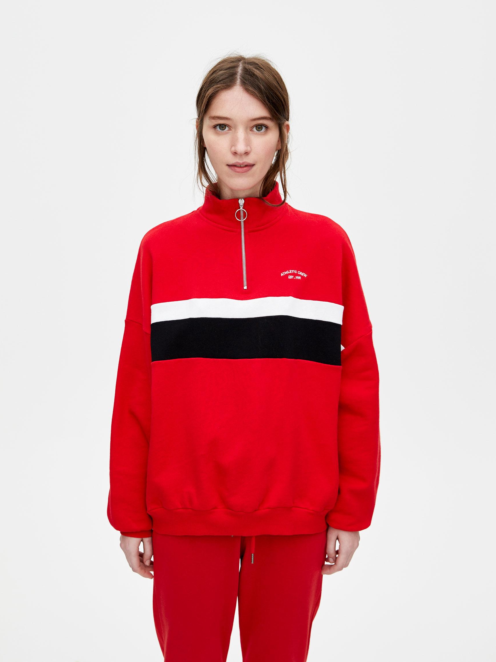 Толстовка Pull & Bear XAZ220462CUIN Красная с черным и белым, Толстовка Pull & Bear XAZ220462CUIN XS Красная с черным и белым
Толстовка Pull & Bear XAZ220462CUIN Красная с черным и белым, Толстовка Pull & Bear XAZ220462CUIN XS Красная с черным и белым