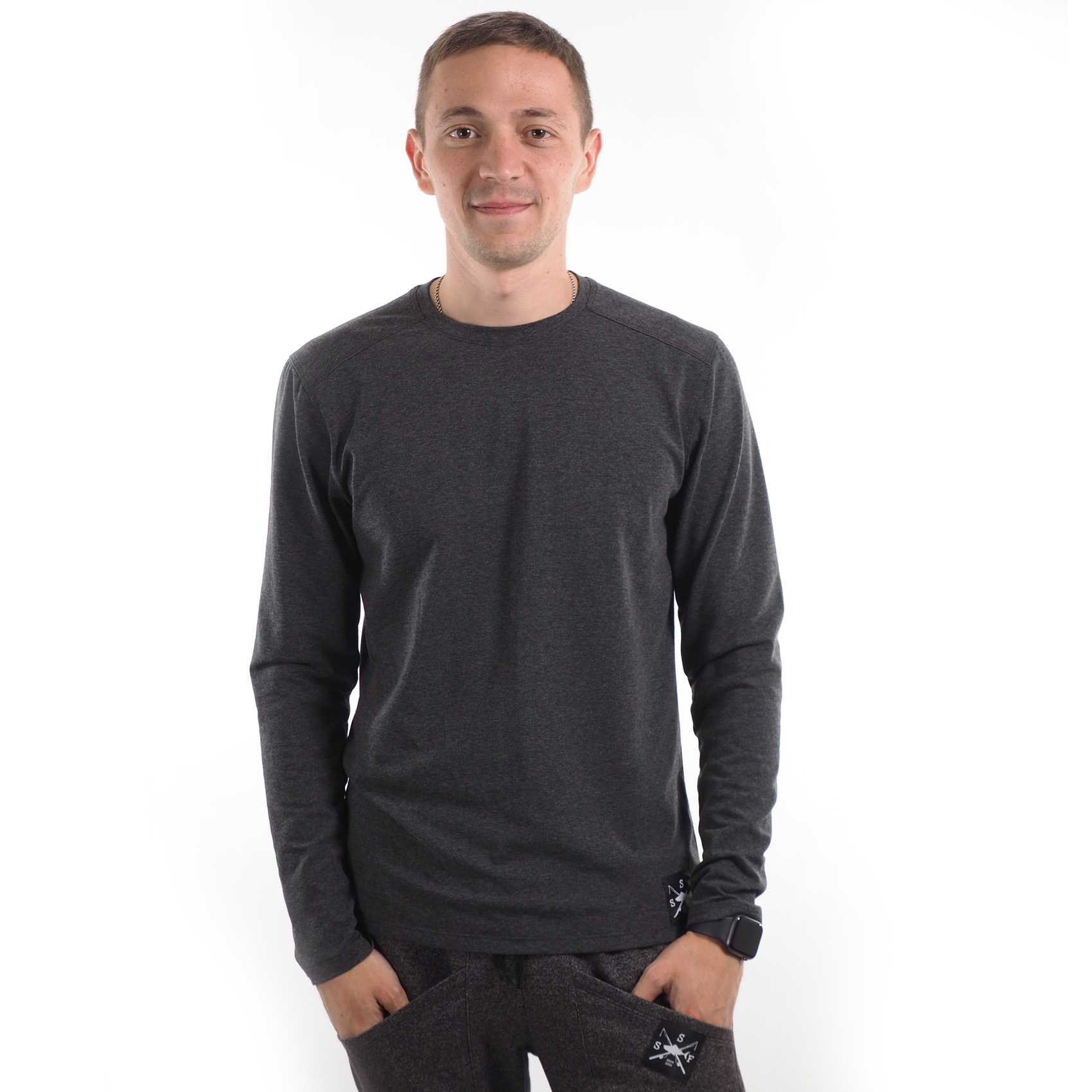 Футболка с длинным рукавом SSF Style, мужская, темно-серая, , AI3022, Футболка с длинным рукавом SSF Style, мужская, темно-серая, M, AI3022
Футболка с длинным рукавом SSF Style, мужская, темно-серая, , AI3022, Футболка с длинным рукавом SSF Style, мужская, темно-серая, M, AI3022