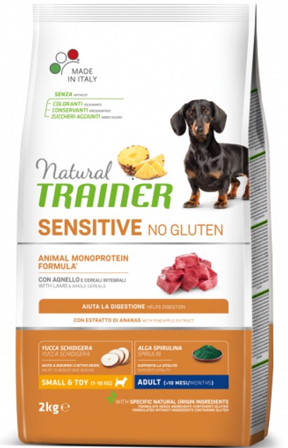 Сухой корм Trainer Natural Super Premium Adult Mini Sensitive для взрослых собак мелких пород с ягненком 2 кг
Сухой корм Trainer Natural Super Premium Adult Mini Sensitive для взрослых собак мелких пород с ягненком 2 кг