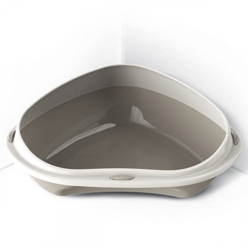 Туалет угловой с бортиком Georplast Shuttle Corner для кошек, 49×40×17.5 см, серый
Туалет угловой с бортиком Georplast Shuttle Corner для кошек, 49×40×17.5 см, серый
