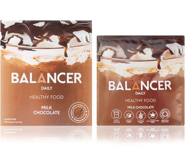 Протеиновый коктейль GreenWay BALANCER DAILY со вкусом «Молочный шоколад», 10 шт. (01210)
Протеиновый коктейль GreenWay BALANCER DAILY со вкусом «Молочный шоколад», 10 шт. (01210)